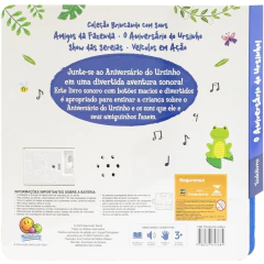LIVRO BRINCANDO COM SONS ANIVERSARIO DO URSINHO O - comprar online