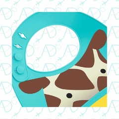 BABADOR DE SILICONE CATA MIGALHAS ZOO SKIP HOP - AD baby | Roupas e Acessórios nacionais e importados