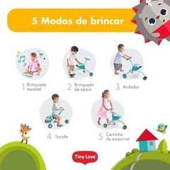 Imagem do ANDADOR E TRICICLO 5 EM 1 AZUL TINY LOVE