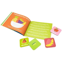 LIVRO C/JOGO MEMORIA 2 ANOS ALIMENTOS TODOLIVRO - AD baby | Roupas e Acessórios nacionais e importados