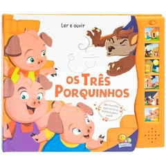 LIVRO LER E OUVIR TRES PORQUINHOS OS