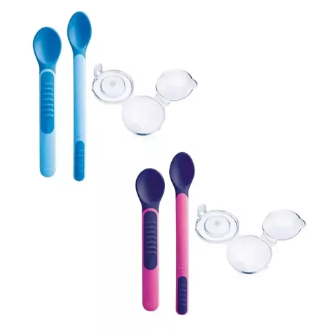 Conjunto de 2 Colheres Termossensíveis 6 + MAM