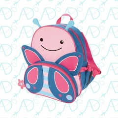 KIT ESCOLAR MOCHILA + POTE TERMICO BORBOLETA ZOO SKIP HOP na internet