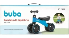 BICICLETA DE EQUILIBRIO 4 RODAS AZUL BUBA - AD baby | Roupas e Acessórios nacionais e importados