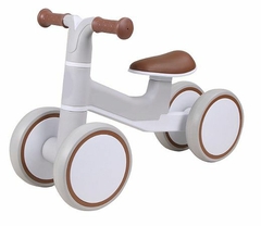 BICICLETA DE EQUILIBRIO E-LITE RIDER OFF WHITE/CINZA PREMIUM BABY