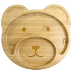 PRATO GREEN BAMBU COM DIVISÓRIAS E VENTOSA CLINGO na internet