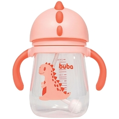 COPO COM DISPOSITIVO CANUDO DINO ROSA BUBA