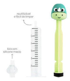 LAVADOR NASAL SERINGA BUBA ZOO DINOSSAURO - BUBA - comprar online