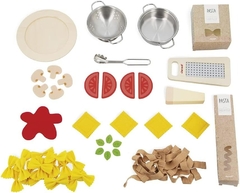 CONJUNTO MINI CHEF ITALIANO MASSAS COM 30 PECAS JANOD na internet
