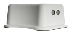 BANQUINHO DE BANHEIRO 1 DEGRAU CINZA KABABY - comprar online