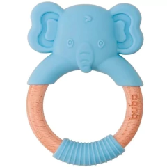 MORDEDOR ELEFANTE MASSAGEADOR GENGIVA SILICONE E BAMBU BUBA - comprar online
