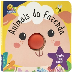 LIVRO APERTE MEU NARIZ SQUEAKY ANIMAIS DA FAZENDA