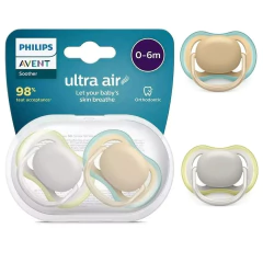 CHUPETA ULTRA AIR DUPLA 0-6M AVENT PHILIPS - comprar online