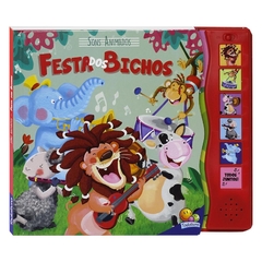LIVRO SONS ANIMADOS FESTA DOS BICHOS