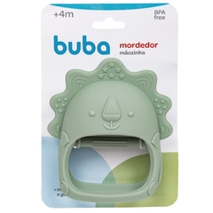 MORDEDOR MAOZINHA EM SILICONE VERDE BUBA - AD baby | Roupas e Acessórios nacionais e importados