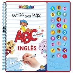 LIVRO ESCREVA APAGUE ABC C/SONS INGLES TODOLIVRO