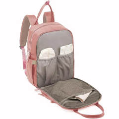 MOCHILA DE MATERNIDADE ALICE ROSA LAÇO BEBE - comprar online