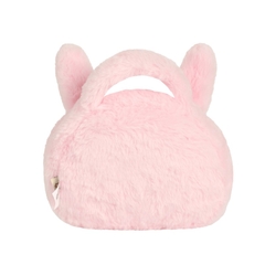 BOLSA PLUSH COELHA ROSA COM LACO ALCA DE MAO METOO - AD baby | Roupas e Acessórios nacionais e importados