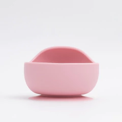 BOWL INFANTIL DE SILICONE COM VENTOSA ROSA - PETIT PIA