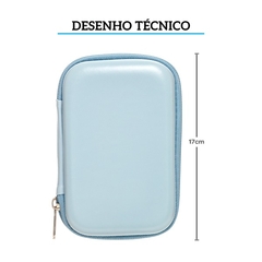 KIT CUIDADOS CERDAS NATURAIS C/ESTOJO AZUL BUBA - AD baby | Roupas e Acessórios nacionais e importados