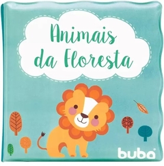 LIVRINHO DE BANHO ANIMAIS DA FLORESTA BUBA