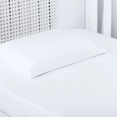 LENCOL E FRONHA BERCO MALHA 02 PCS BRANCO BATISTELA