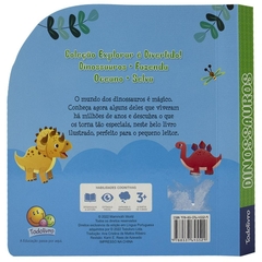 LIVRO EXPLORAR E DIVERTIDO! DINOSSAUROS TODO LIVRO - comprar online