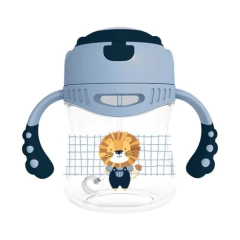 COPO TRITAN COM CANUDO LEAO LUCK CLINGO