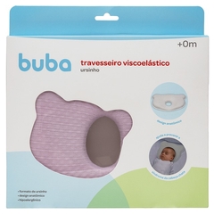 TRAVESSEIRO VISCOELASTICO URSO ROSA BUBA - comprar online