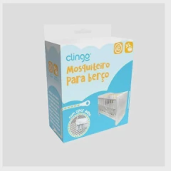 MOSQUITEIRO PARA BERCO COM ZIPER CLINGO