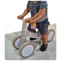 BICICLETA DE EQUILIBRIO E-LITE RIDER OFF WHITE/CINZA PREMIUM BABY - comprar online