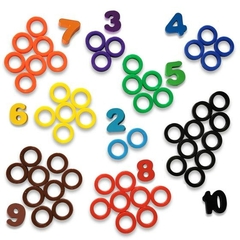 TABULEIRO DE MDF MONTESSORI 3X1 NUMEROS TOY MIX - loja online
