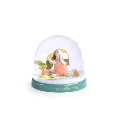 GLOBO DE NEVE COELHINHO TROIS PETITS LAPINS MOULIN ROTY