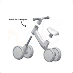 BICICLETA DE EQUILIBRIO E-LITE RIDER OFF WHITE/CINZA PREMIUM BABY na internet