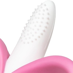 MASSAGEADOR DE GENGIVA BANANA ROSA BUBA na internet