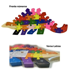 QUEBRA-CABECA MDF UN DINOSSAURO TOY MIX na internet