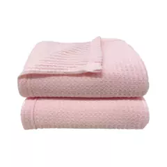 Manta Baby 76X102cm Termocelular Cubes Laço Bebê