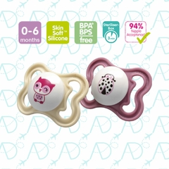 CHUPETA SUPREME 0-6 MESES EMBALAGEM DUPLA MAM - AD baby | Roupas e Acessórios nacionais e importados