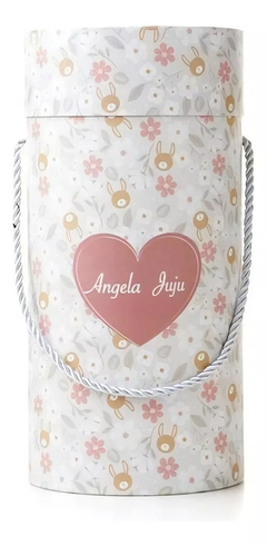 Imagem do BONECA ANGELA PLUSH JUJU COELHA CINZA 33CM METOO