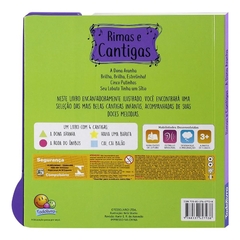 LIVROS RIMAS E CANTIGAS: DONA ARANHA, A...E OUTROS TODO LIVRO - AD baby | Roupas e Acessórios nacionais e importados