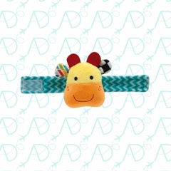 PULSERINHA HAPPY ZOO / CHOCALHO BICHINHOS 3M+ BUBA - AD baby | Roupas e Acessórios nacionais e importados