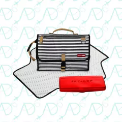 TROCADOR PORTÁTIL COM PORTA LENÇO SKIP HOP - AD baby | Roupas e Acessórios nacionais e importados