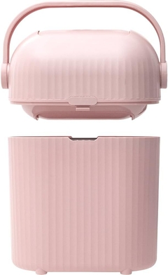 LIXEIRA ANTIODOR ROSA - BUBA - comprar online