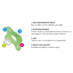CHUPETA COMFORT 0-2 MESES EMBALAGEM UNITARIA MAM