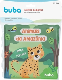 LIVRINHO DE BANHO ANIMAIS DA AMAZONIA BUBA - AD baby | Roupas e Acessórios nacionais e importados