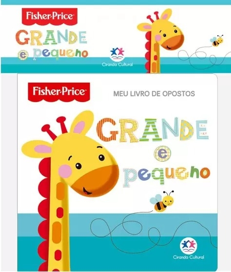 LIVRO DE BANHO FISHER PRICE OPOSTOS