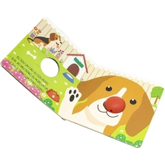 LIVRO APERTE MEU NARIZ SQUEAKY ANIMAIS DE ESTIMACAO - loja online