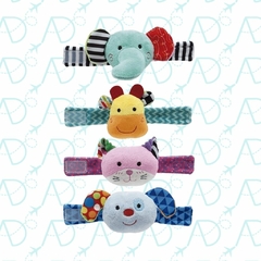 PULSERINHA HAPPY ZOO / CHOCALHO BICHINHOS 3M+ BUBA - comprar online