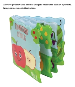 LIVRINHO DE BANHO CONHECENDO AS FRUTAS BUBA - comprar online