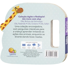 LIVRO AGITE E RODOPIE! UM LIVRO COM ALCA: OLA, SAFARI TODO LIVRO - comprar online